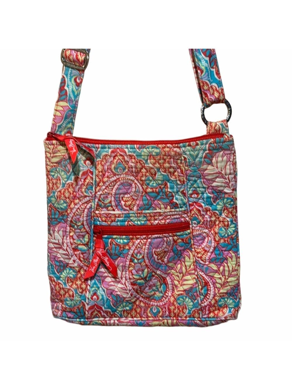 Vera Bradley Paisley Crossbody Bag Colorful